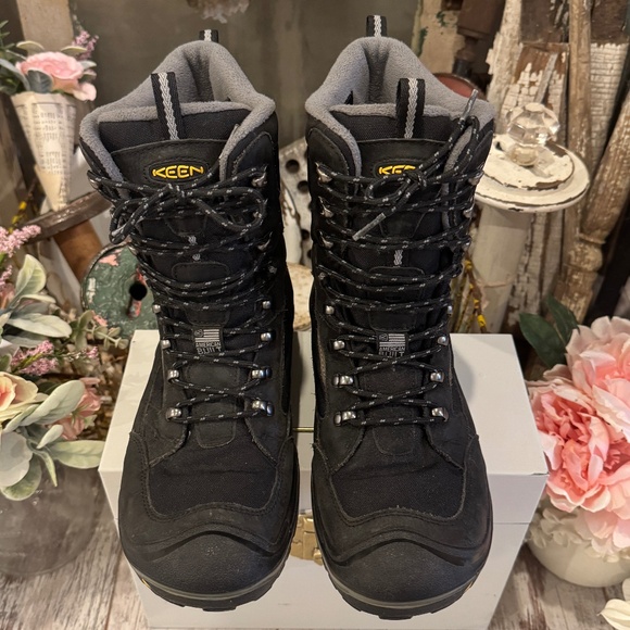 KEEN Dry DURAND POLAR Men's BOOTS 400G INSULATED Winter SNOW WATERPROOF Hiking - Picture 4 of 12